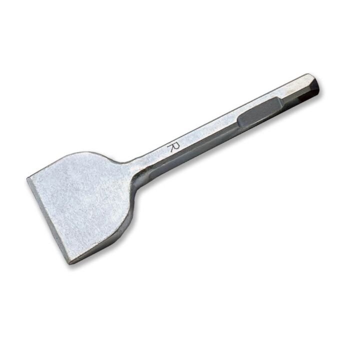 Trelawny Chisel - 2 1/2 inch Blade x 7 inch Long (64mm x 178mm) 1/2 inch (12mm) Square Shank