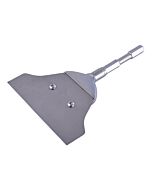 Trelawny Flat Scraper Blade - 8 inch wide x 10 inch long (203mm x 254mm) 5/8 inch (16mm) Hex Shank