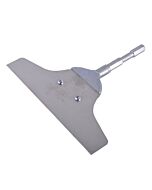 Trelawny Flat Scraper Blade - 12 inch wide x 10 inch long (305mm x 254mm) 5/8 inch (16mm) Hex Shank