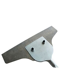 Trelawny Flat Scraper Blade - 12 inch wide x 10 inch long (305mm x 254mm) 5/8 inch (16mm) Hex Shank