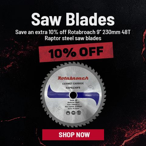10% Off Saw Blades